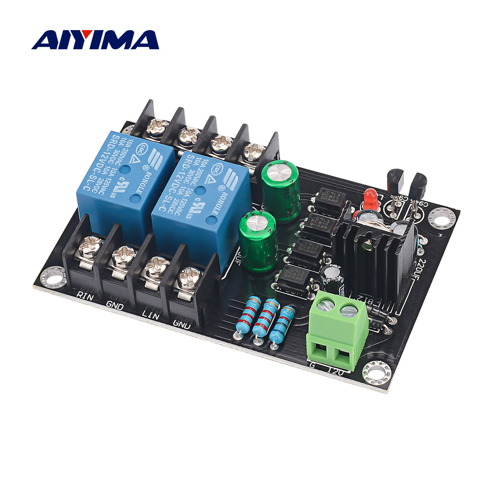 Audio Home Cinema - AIYIMA 2.0 Digitale versterker Luidsprekerbeschermingskaart Home