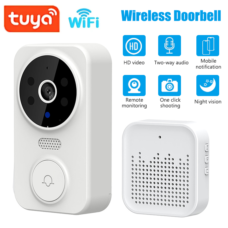 Home Cinema Wireless - WiFi Smart Video Deurbel Camera Nachtzicht
