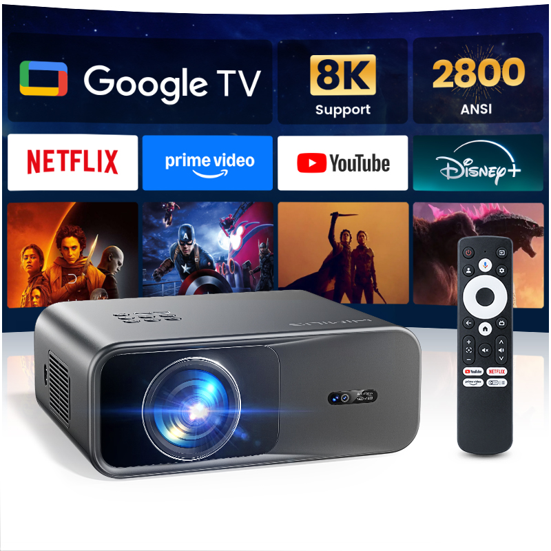 Home Cinema Tv - Wimius G1 4K Google TV Projector