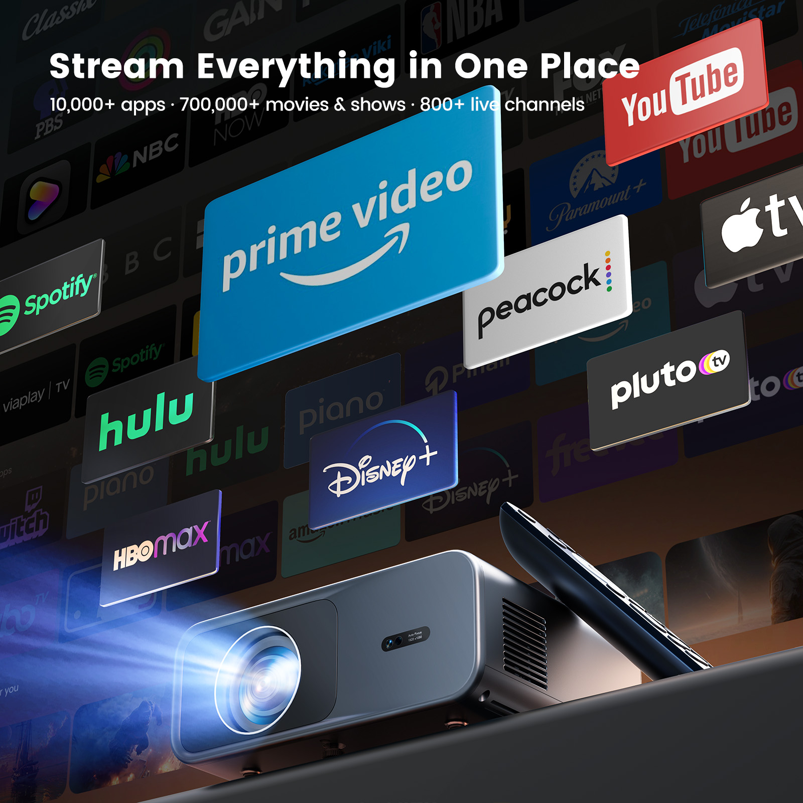 Wimius G1 4K Google TV Project - Home Cinema Tv recensie en prijs