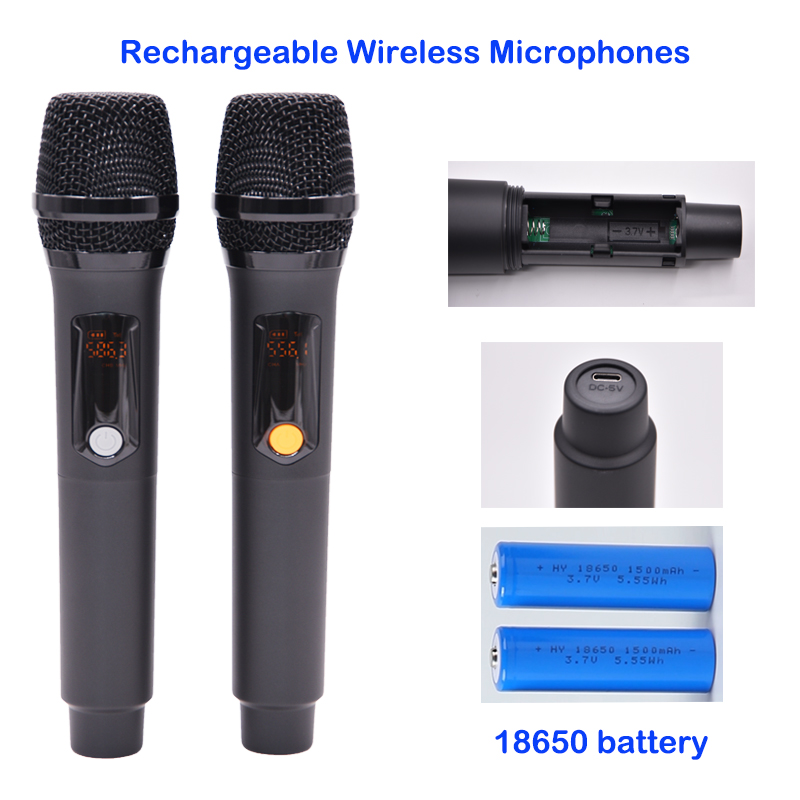 Draadloze oplaadbare karaoke-m - Home Cinema Tv recensie en prijs