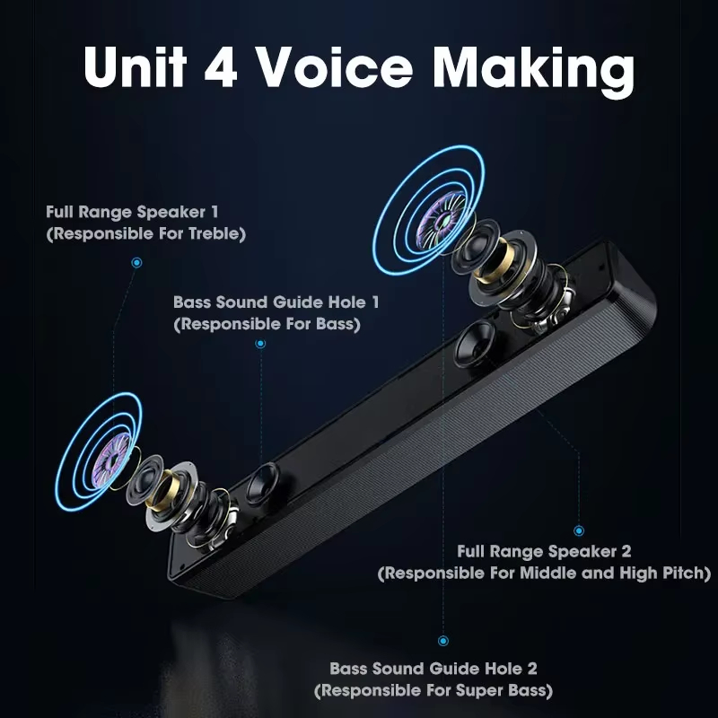 Bluetooth Soundbar voor TV, co - Home Cinema Wireless recensie en prijs