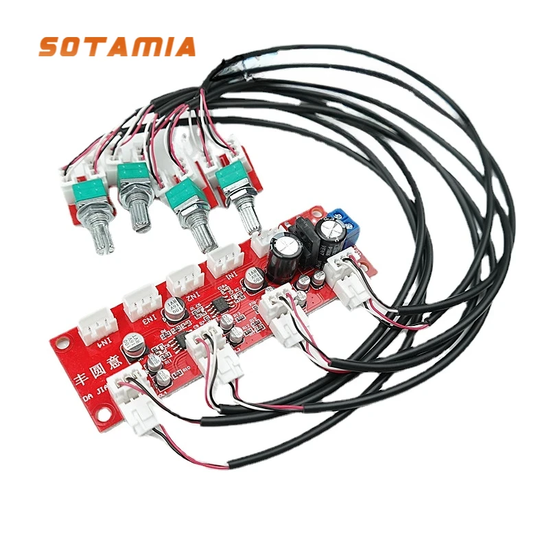 Sotamia Ne5532 4 Weg Input Mix - Audio Home Cinema recensie en prijs